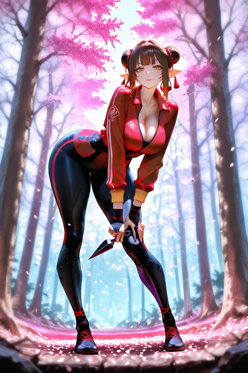 Feliz, 25+, Ground Covered In Petals Hentai IA