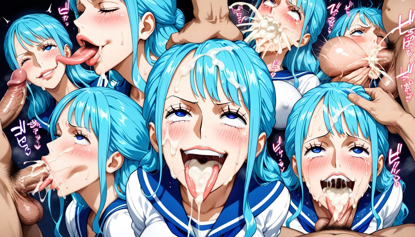 Uvula, Pee In Mouth, Uncensored Hentai AI Porn