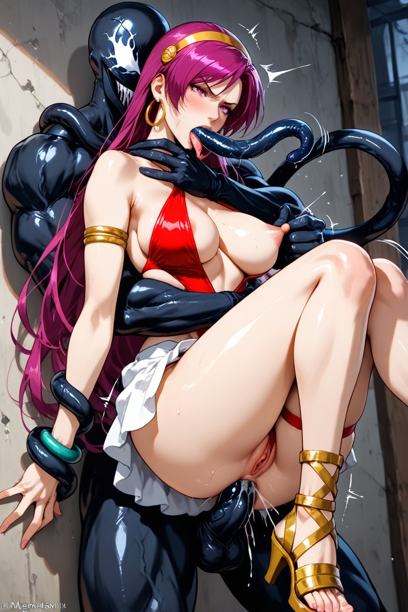 Pinching Nipples, Beautiful Female Character, Soft Facial Features ヘンタイAIポルノ
