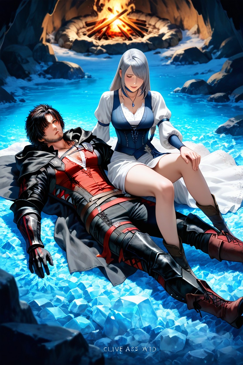 Maigre, Hard Llighting, Nighttime Porno IA Hentai