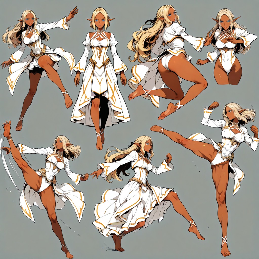 Violence, Endou Okito Art Style, Highly Varied Action Poses And Angles Porno IA Hentai