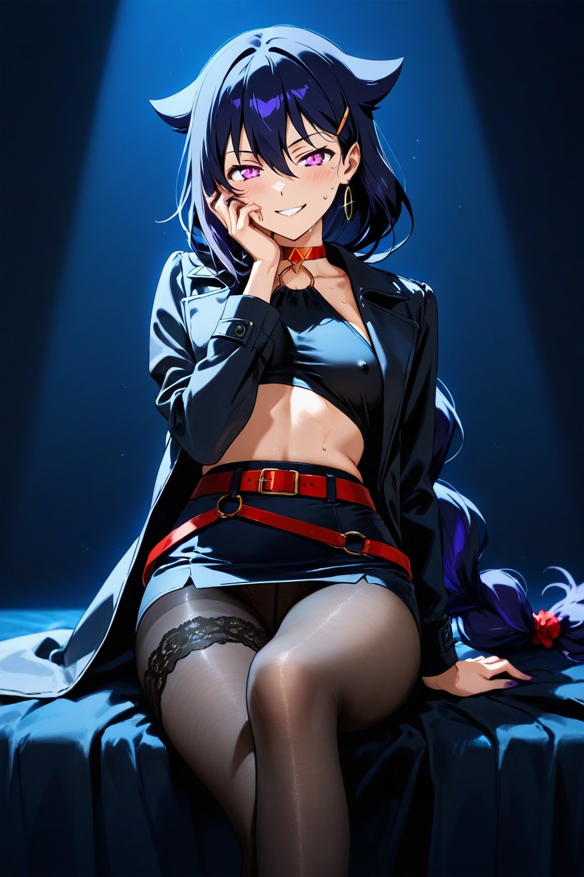 Perfect Eyes, Black Hairpin, Keep Clothed Pantyhose 헨타이 AI 포르노