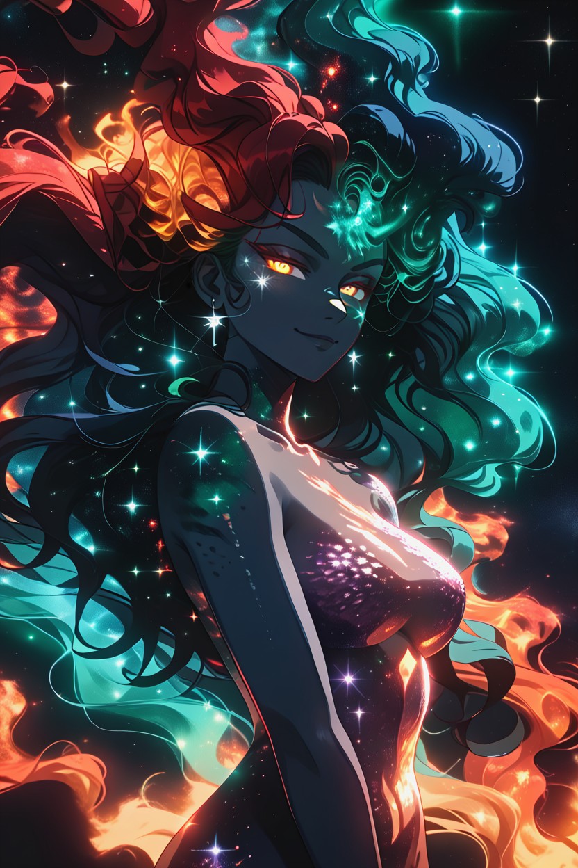 New York, Fire Hair, Sunny Porno IA Hentai