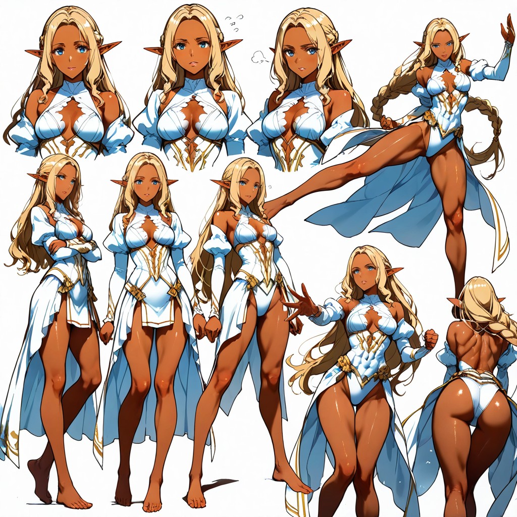 Capoeira Poses, Panic, Realism Porno IA Hentai