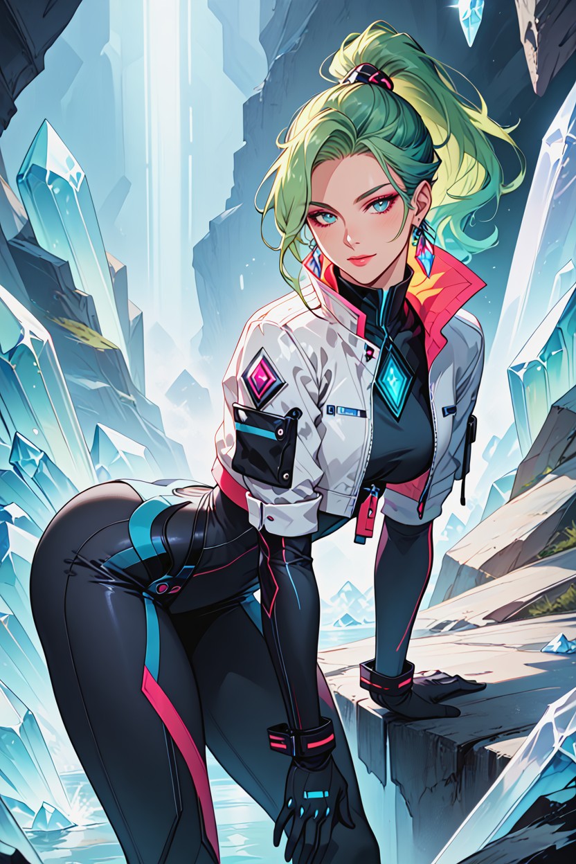 Elegant Sci-fi Outfit, High-detail Costume, 18+ Porno IA Hentai