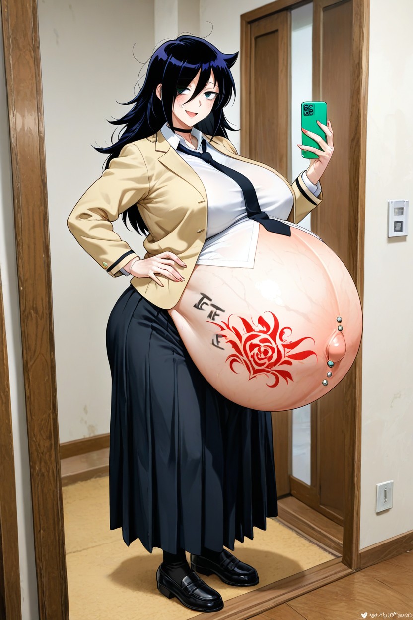 Naval Piercing, Accurate Tan Uniform Jacket, Pale Skin Hentai IA