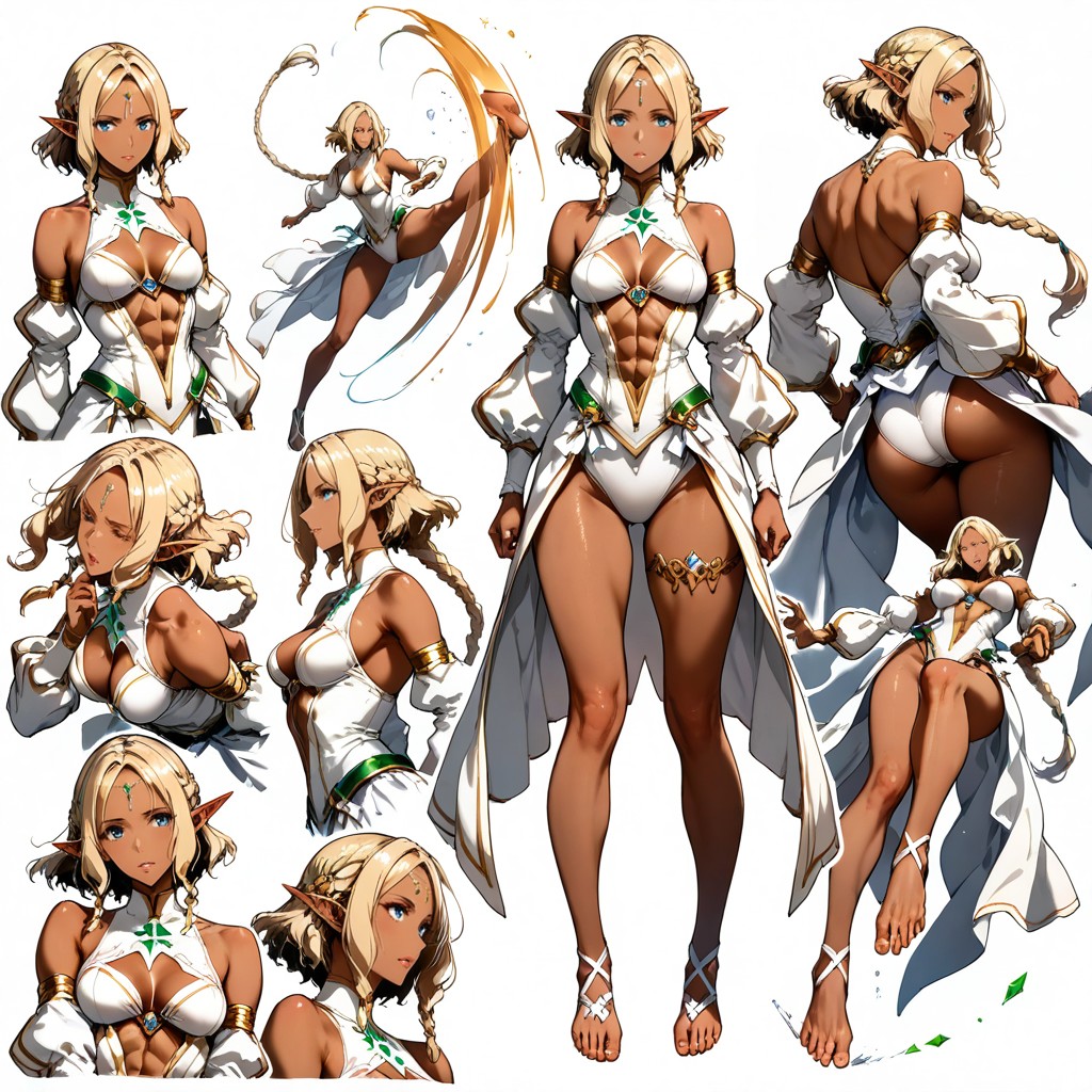 25+, Bouncing Spherical Breast, Highly Varied Action Poses And Angles Hentai KI Porno