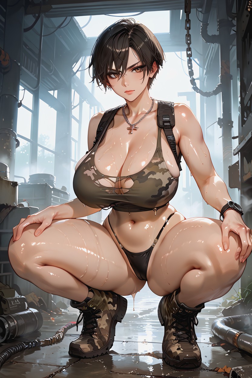 Seductive, Industrial Steam, Rusted Machinery Hentai KI Porno