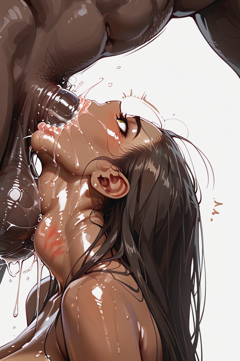 Vue De Côté, Long Hair, Wet Porno IA Hentai