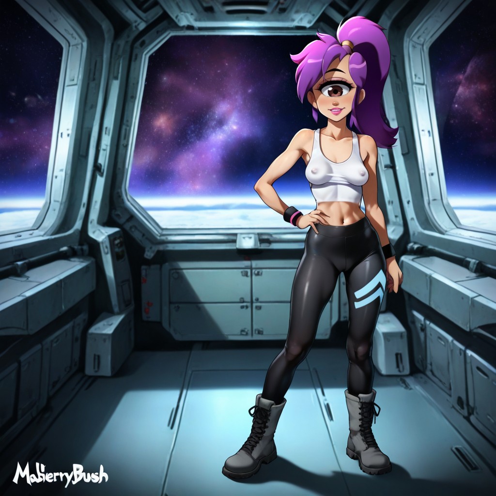 Hard Nipples, Hyper Textured Environment, Américaine Porno IA Hentai