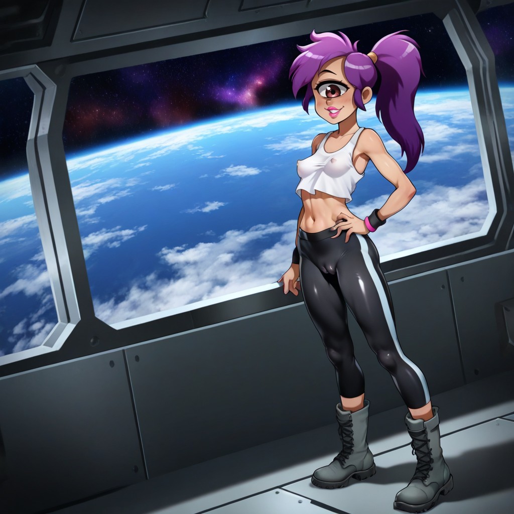 Disney Style, Américaine, Erect Nipples Porno IA Hentai