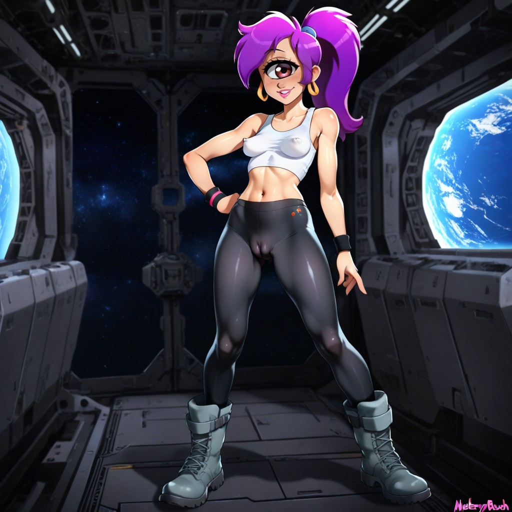 Cyclops Female, Dynamic Angle, Rounded Shaped Head AI黄漫