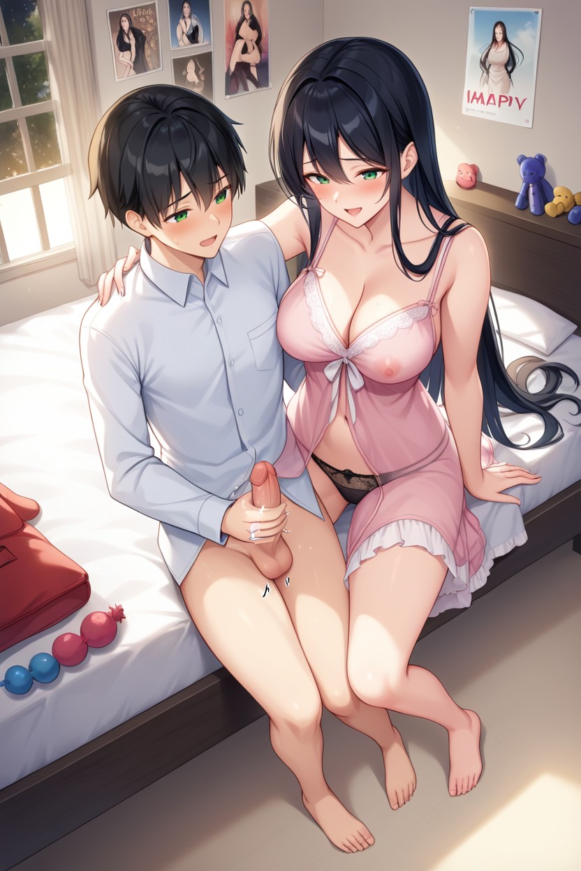 Uncensored, Embarrassed, Posters AI黃漫