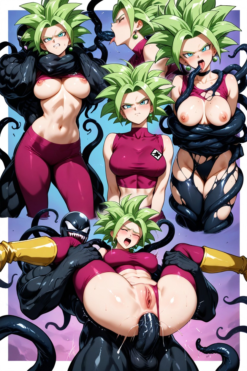 Feminine Body Shape, Squeezing Breasts, 透视裙底 AI黄漫