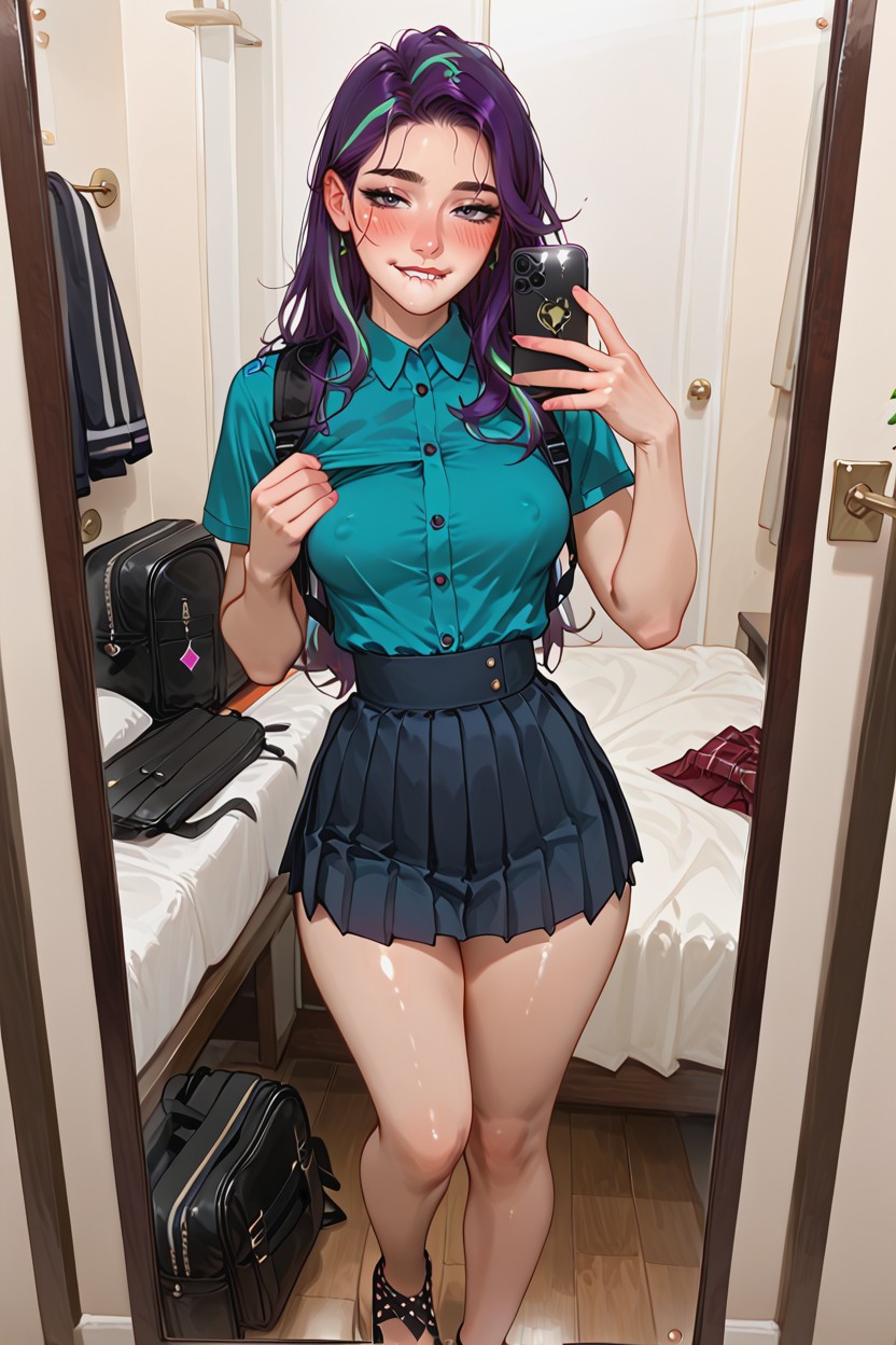 Full Body, Tight Waist, Erotic Pose ヘンタイAIポルノ