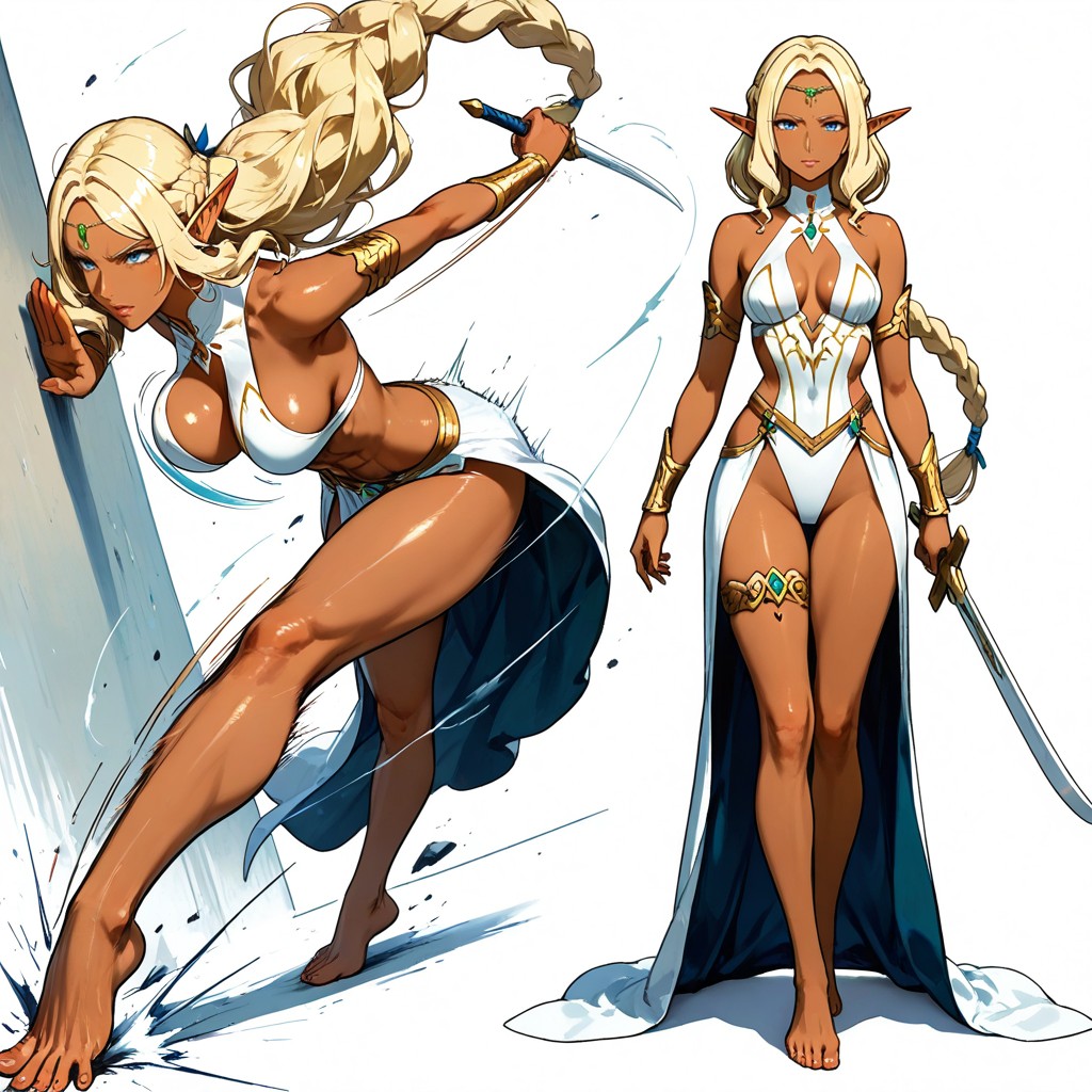 Emerald, Smooth Knees, En Forme Porno IA Hentai