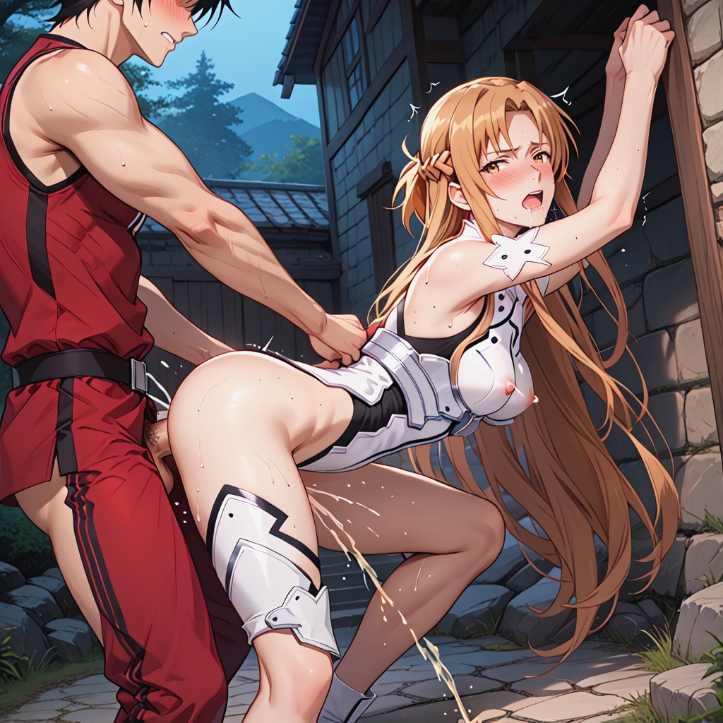 Mouth Open, Rough Sex, Dropping Hentai IA pornografia