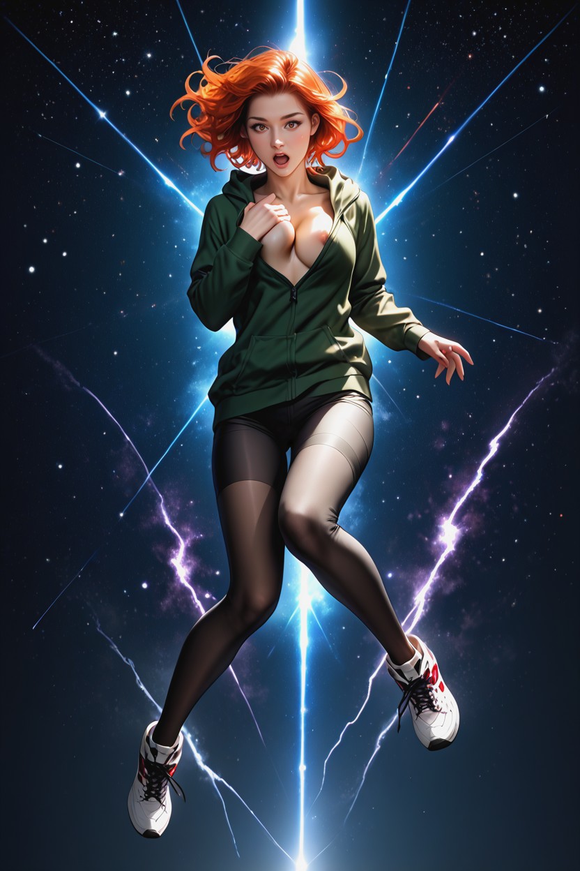 18+, Highly Detailed, Sneakers Stunning Model Hentai IA