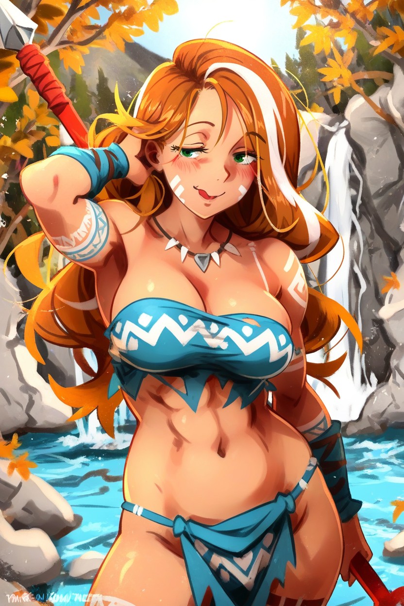 Forest, White Highlights, 25+ Hentai AI Porn
