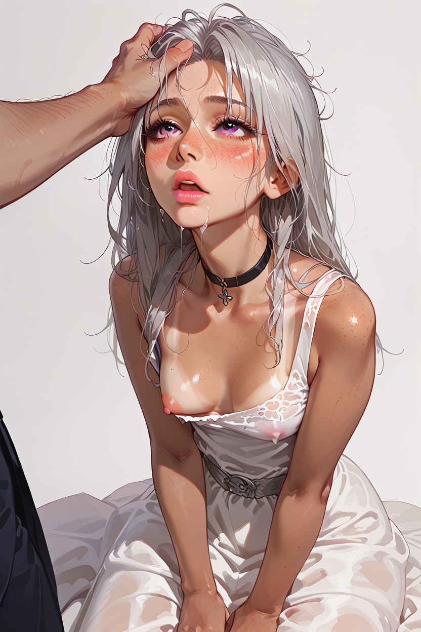 Ojos Rorados, Eye, Deep Oral Sex Hentai IA