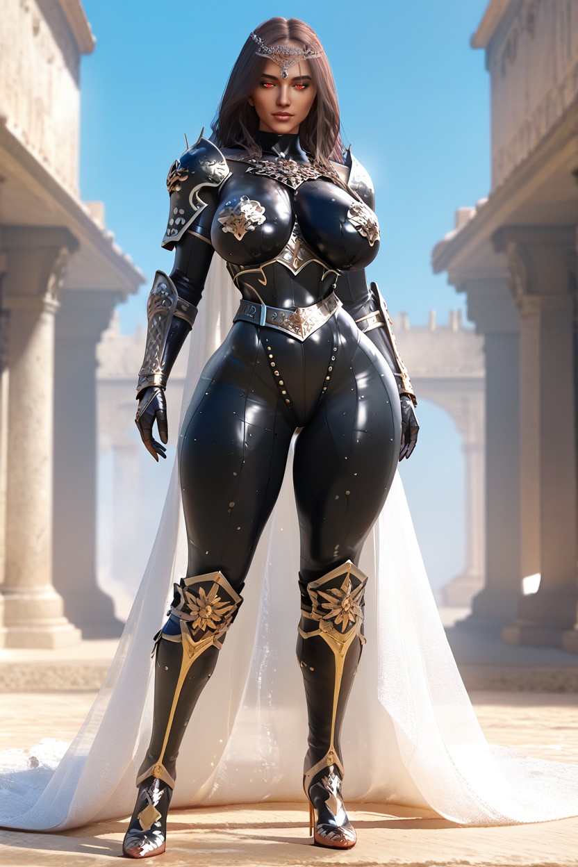 She Wears A Sleek, Red Eyes, Latina Hentai KI Porno