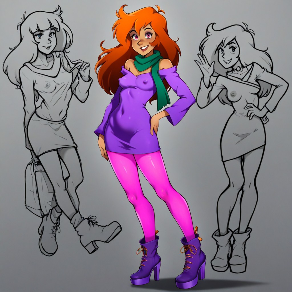 Xs Cartoon Feet, Disney Style Eyes, Body Hentai IA