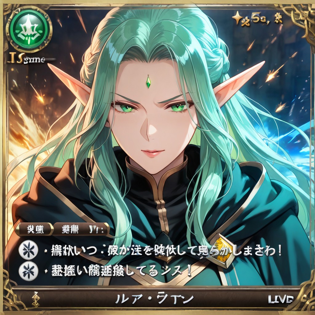 Official Game Illustration, Hp, Mp Hentai IA