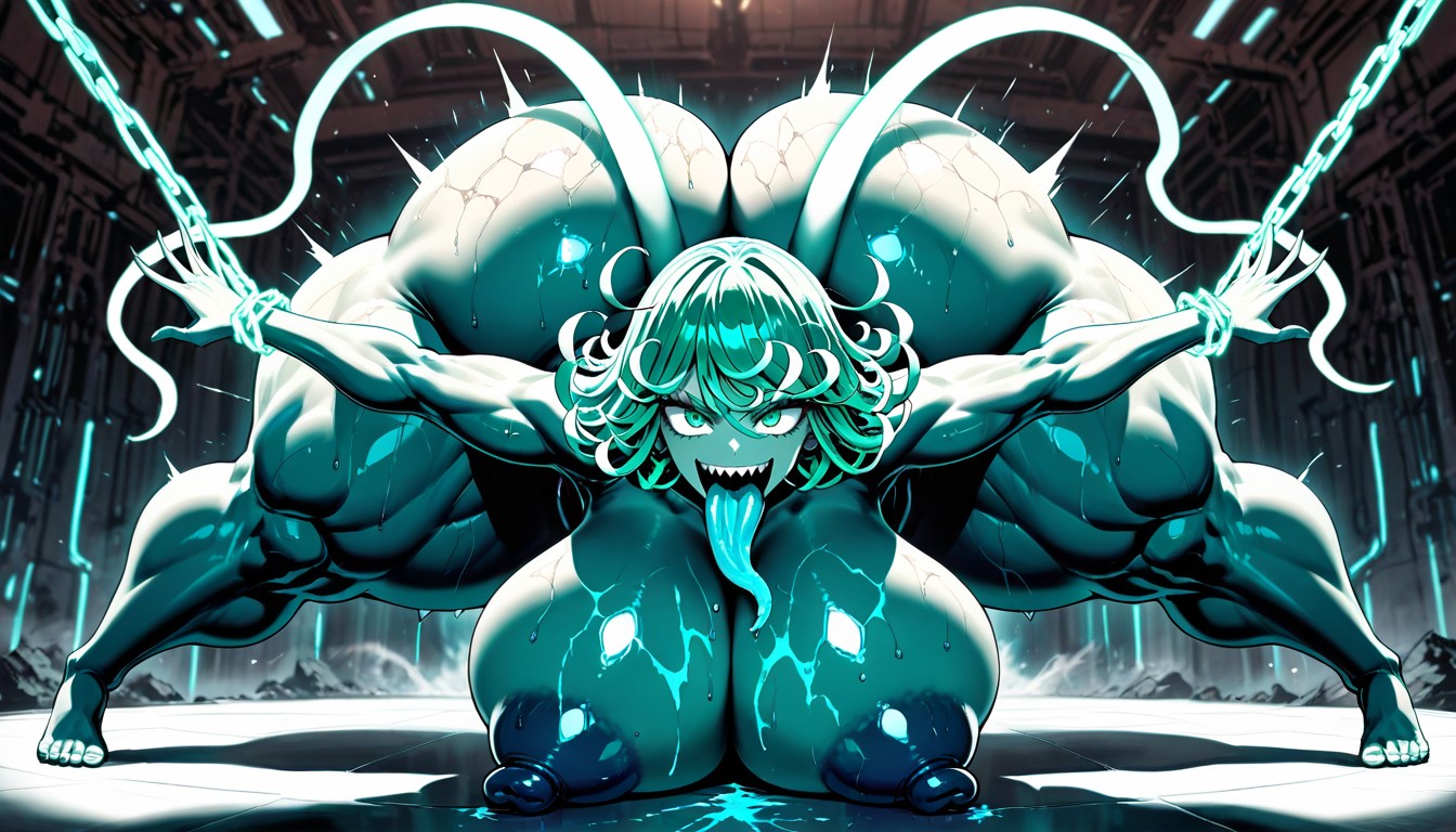 Hyper Long Pelvis Separating Legs, Hyper Long Pelvis, Hyper Massive Areola Hentai IA