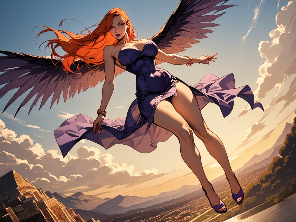 Pechos Grandes, Wide Angle, Flying In Forward Motion Hentai IA
