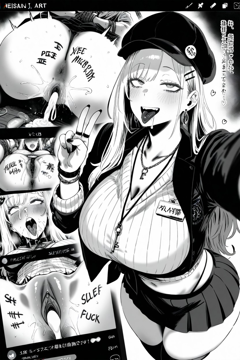 Tied With Very Tight Ropes, Body Writing, Blazer Hentai IA