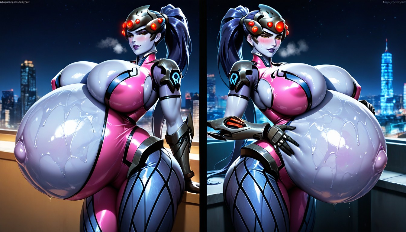 Extremely Wide Hips, 25+, Standing Hentai AI Porn