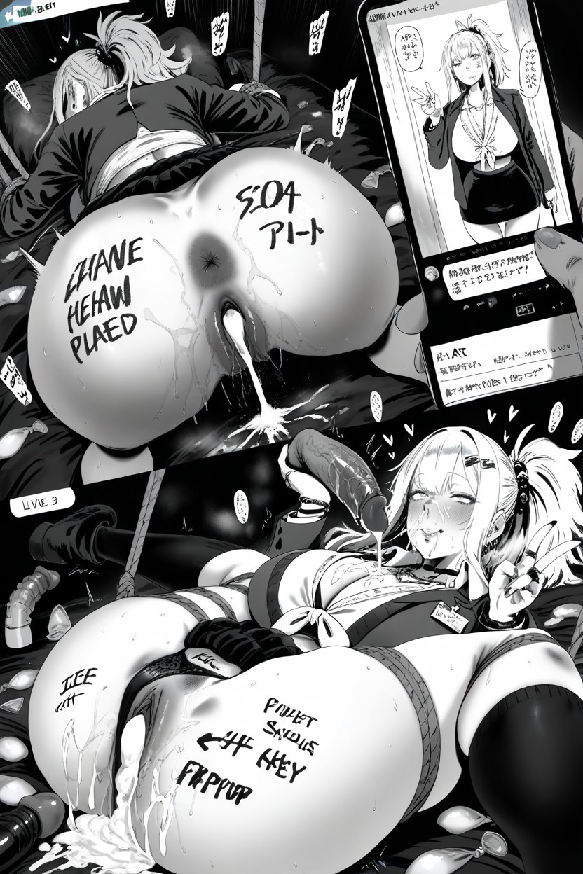 Cum From Nose, Tally Mark, Multiple Rings Hentai IA