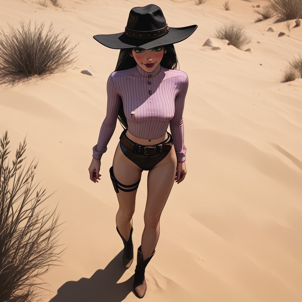 Skinnyleg, Wild West Style, Skinnyleg Hentai AI Porn