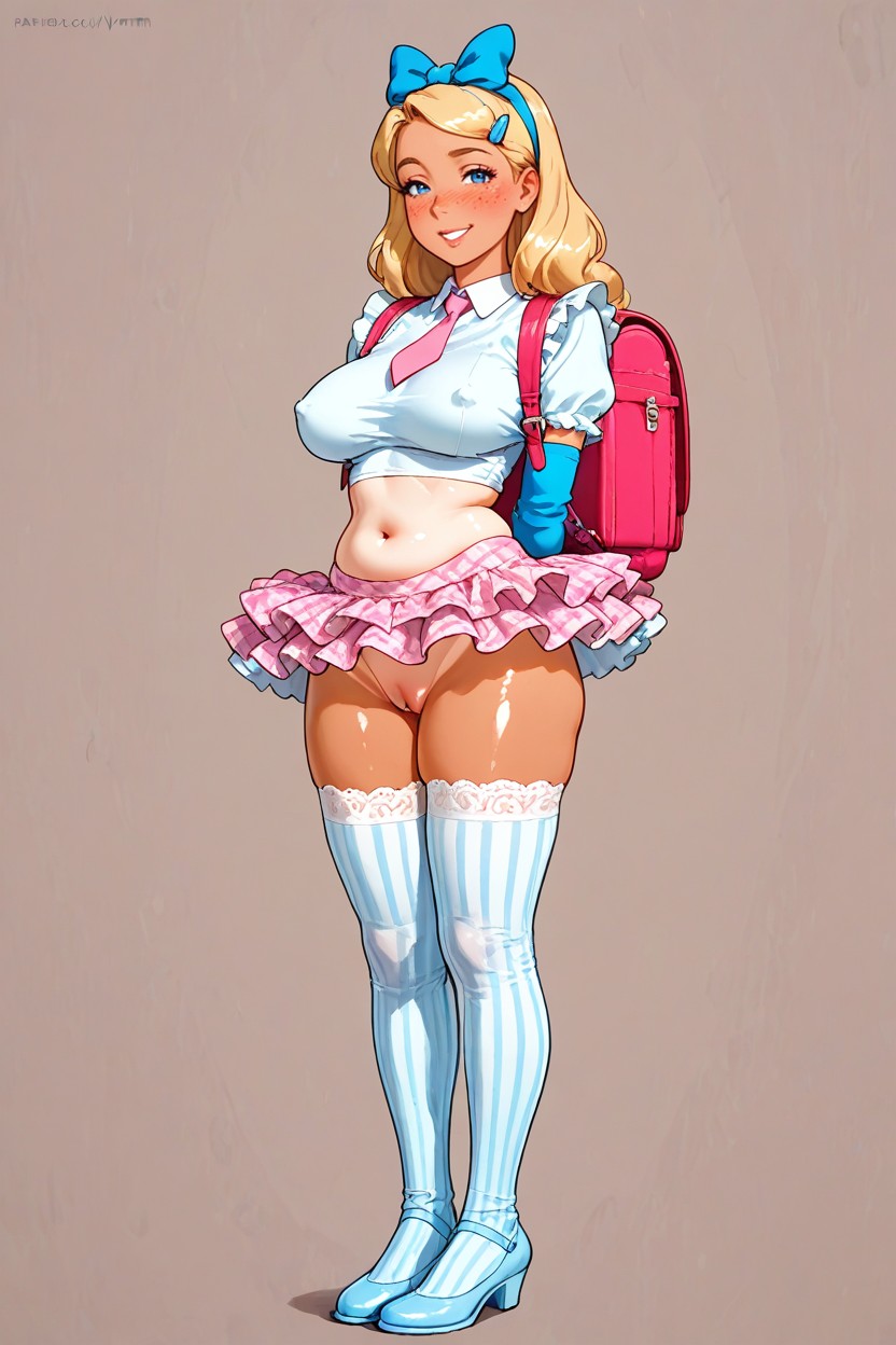 Bimbo, Seductive Face, Tanlines 헨타이 AI 야짤