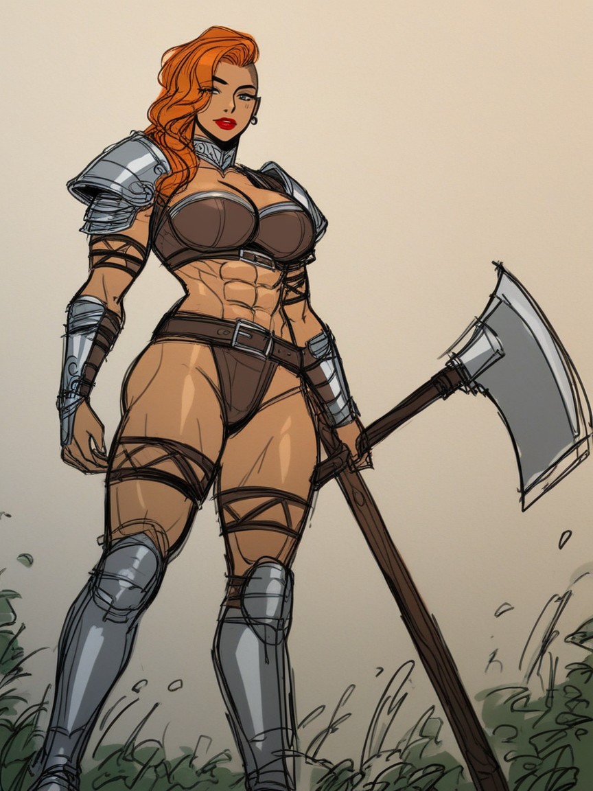 Forest, Axe, Super Model Hentai IA