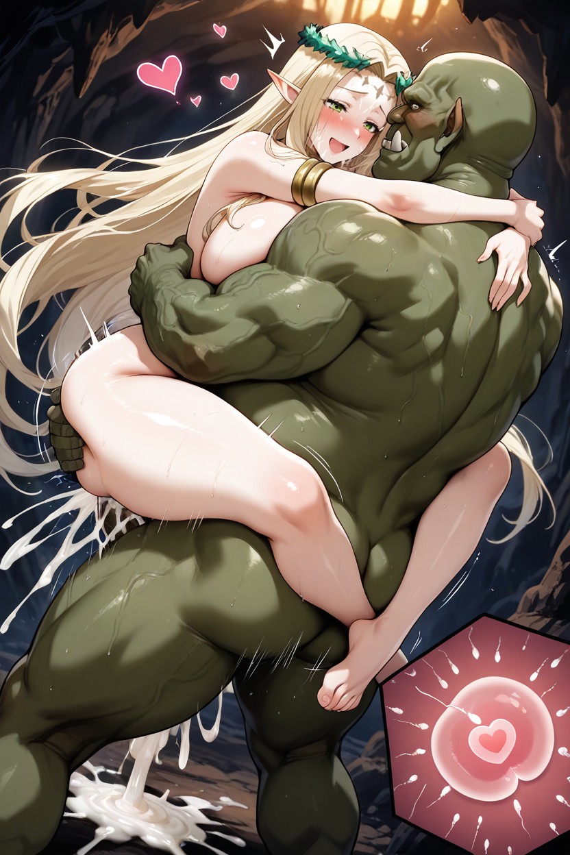 The Most Beautiful Ass And Tits In The World, Sexe En Portant, Gigantic Orc In Cave Porno IA Hentai