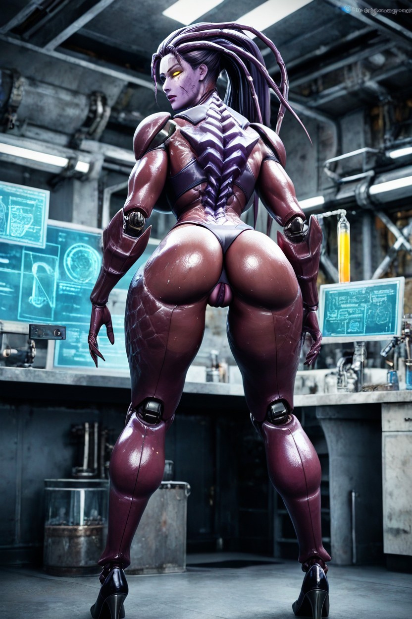 Intricate Biological Scales, Misty Zerg Hive With Purple Bioluminescence K Resolution, 25+ Hentai AI Porn