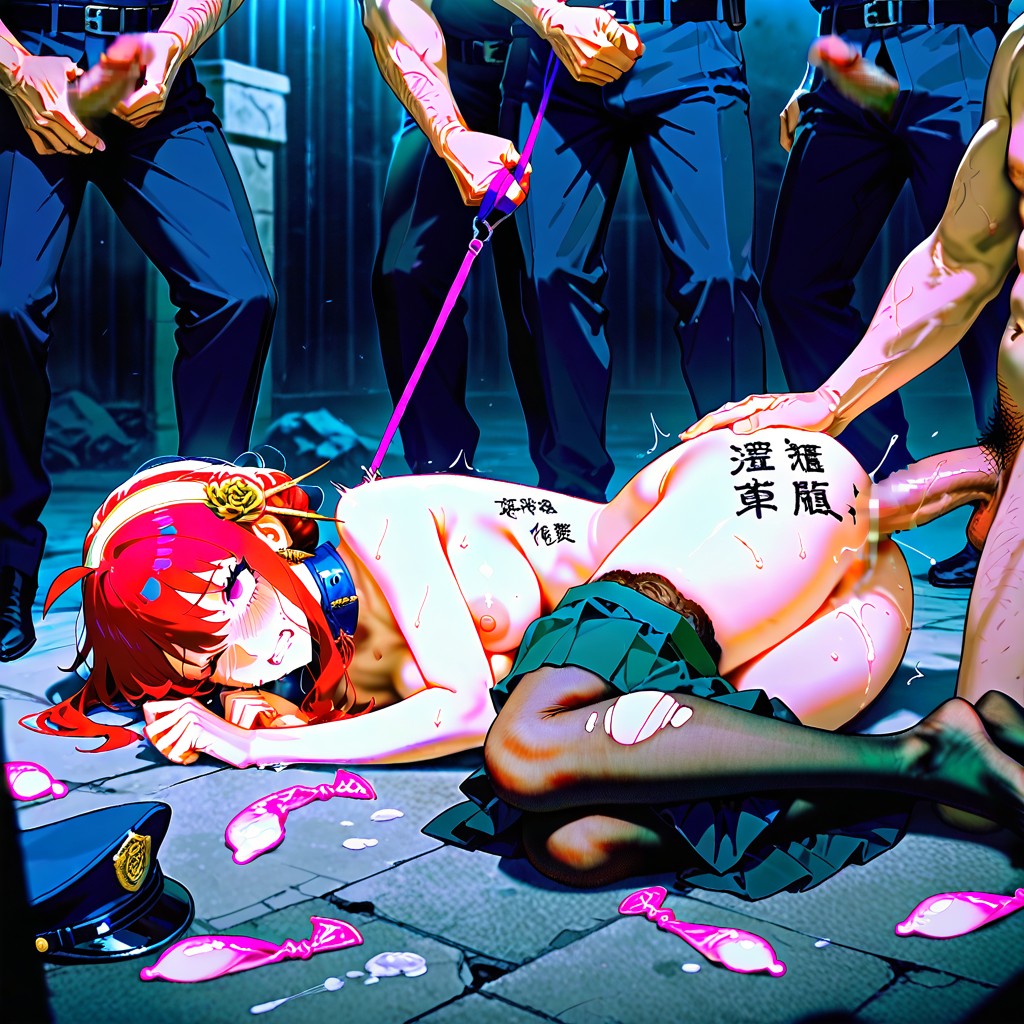 Side View, Focus, Ahegao Hentai IA
