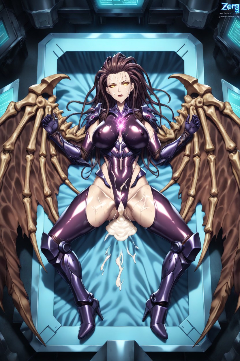 Sharp Focus On Intricate Scales And Ridges, Infected Kerrigan, 25+ Hentai IA