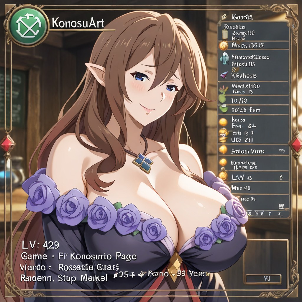 Fantasy Ui, One Woman, Level Hentai AI Porn