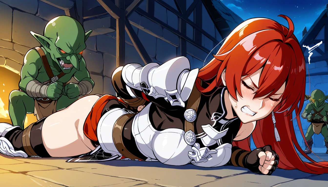 Bald Goblin, Female Taller Than Goblin, 25+ Hentai IA
