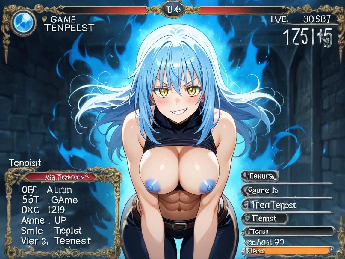 Game Status Menu, Mage Laboratory, Moody Lighting Hentai AI Porn