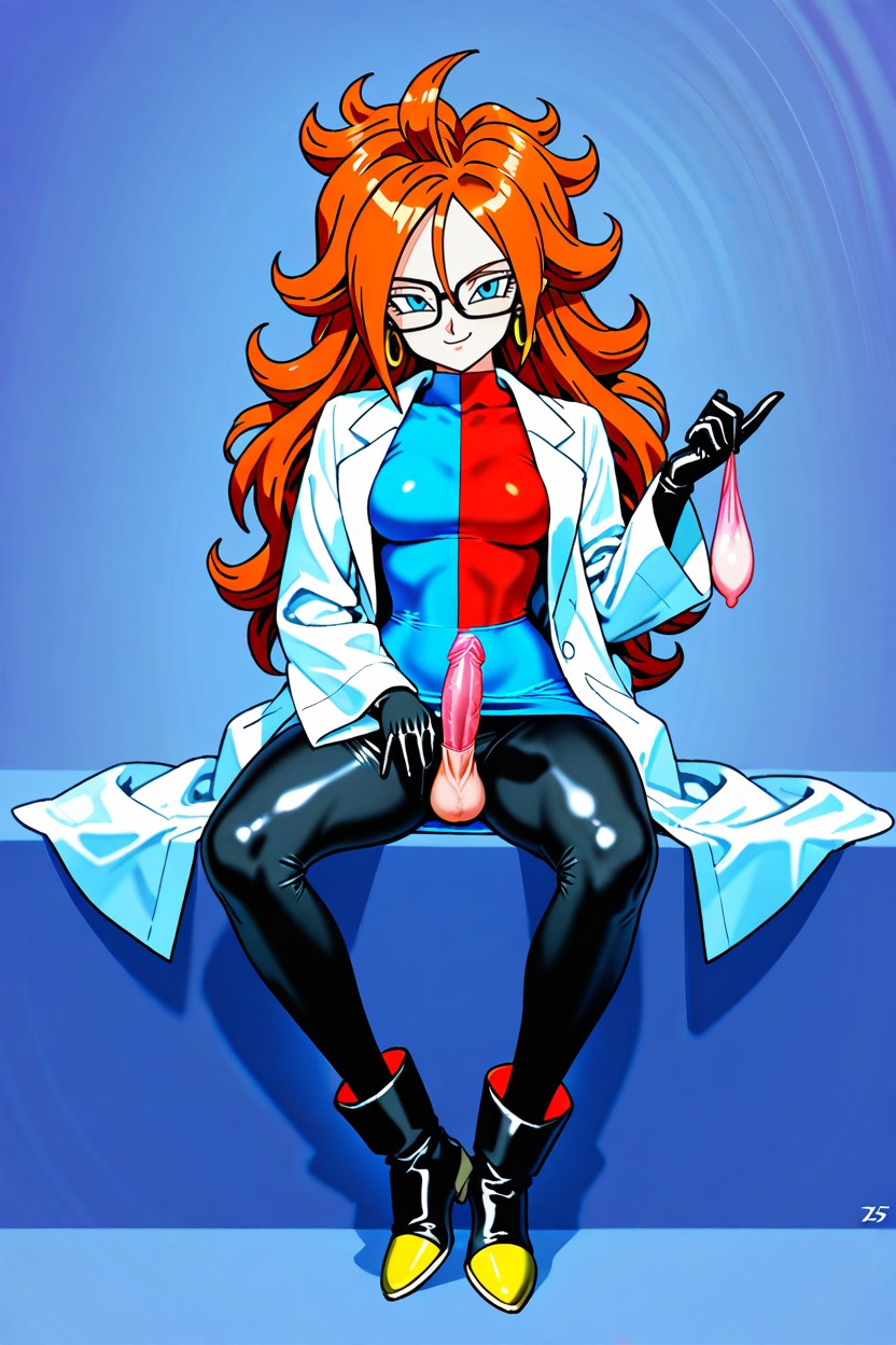Color Dress, Layered Hair With Large Outward Curls, Side Part With Soft Bangs Porno IA hentai