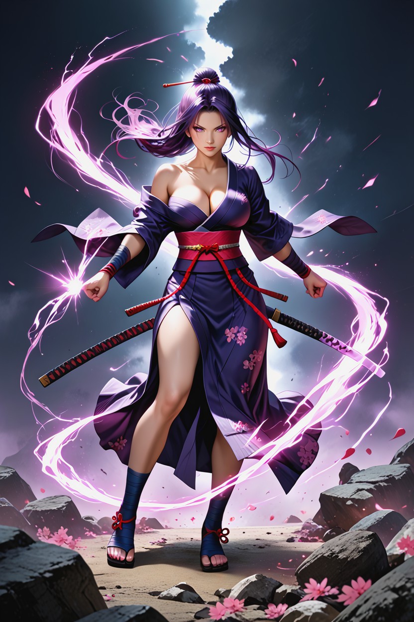 Highly Detailed, Body Fully Twisted In Motion, Dynamic Pose Hentai IA