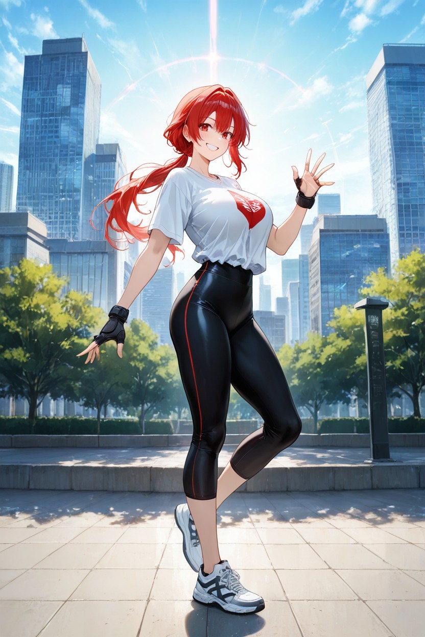 Park, Sporty Shorts, Lively And Cheerful Personality Hentai AI Porn