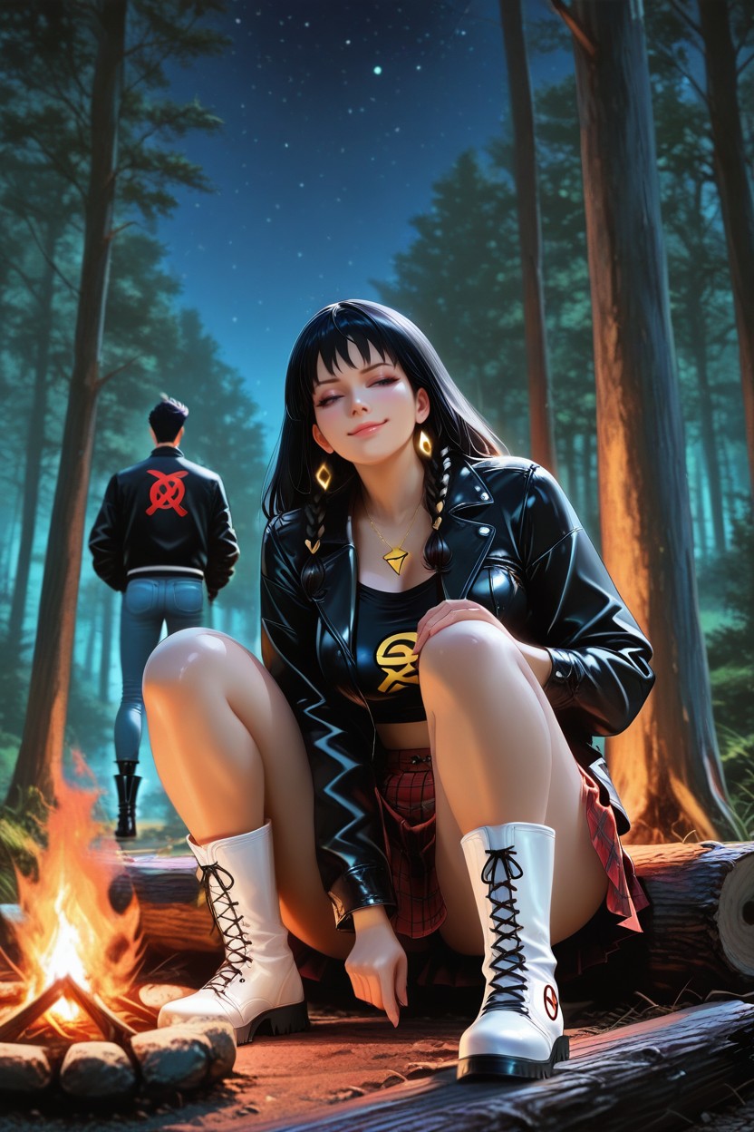 Boots, Front View, 25+ Hentai IA