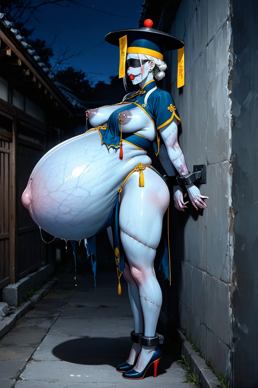 Mass Hyper Pregnancy, Belly Focus, Hyper Pleaser Tall High Heels Hentai IA
