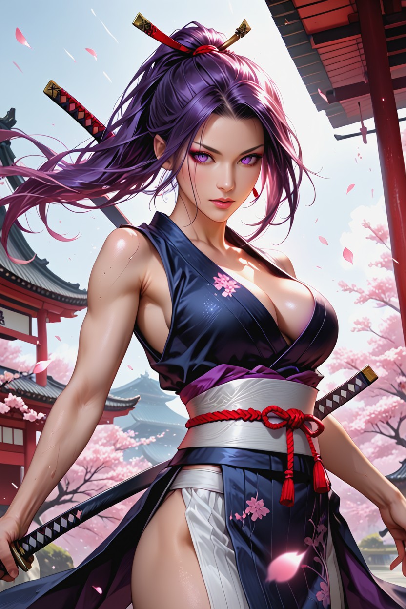 Bouncing Breasts, Cinematic Photorealistic Style, Psylocke From Marvel Hentai IA