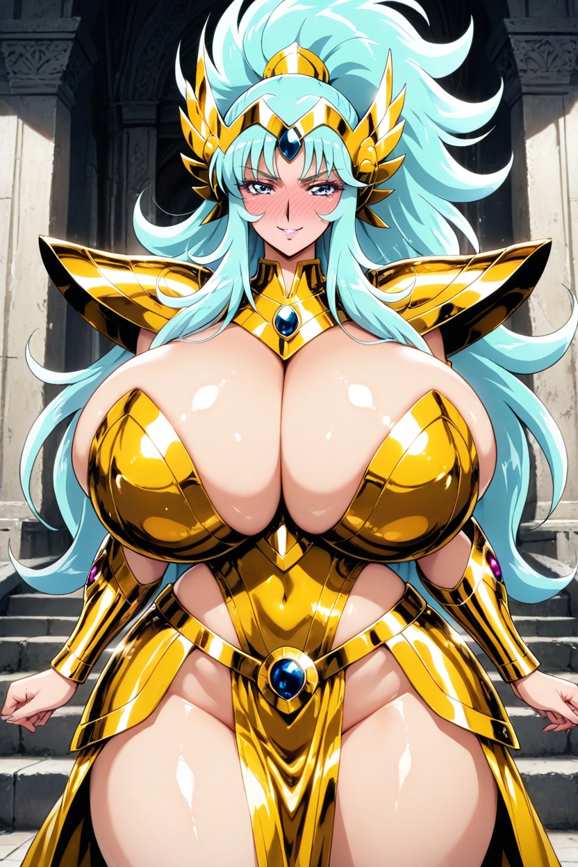 Loose Anime Hair, Modelando, Side Bangs Hentai IA