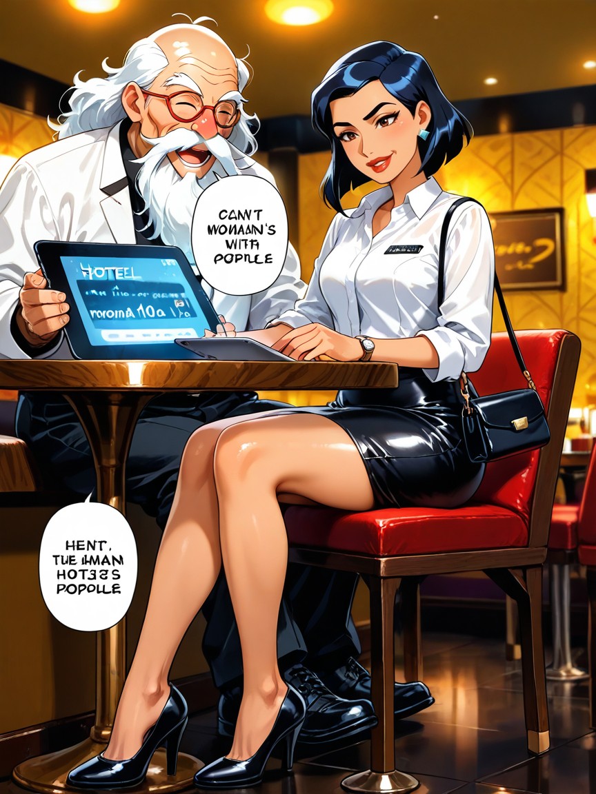 Black Hair, Thick Lips, 30+ Hentai IA